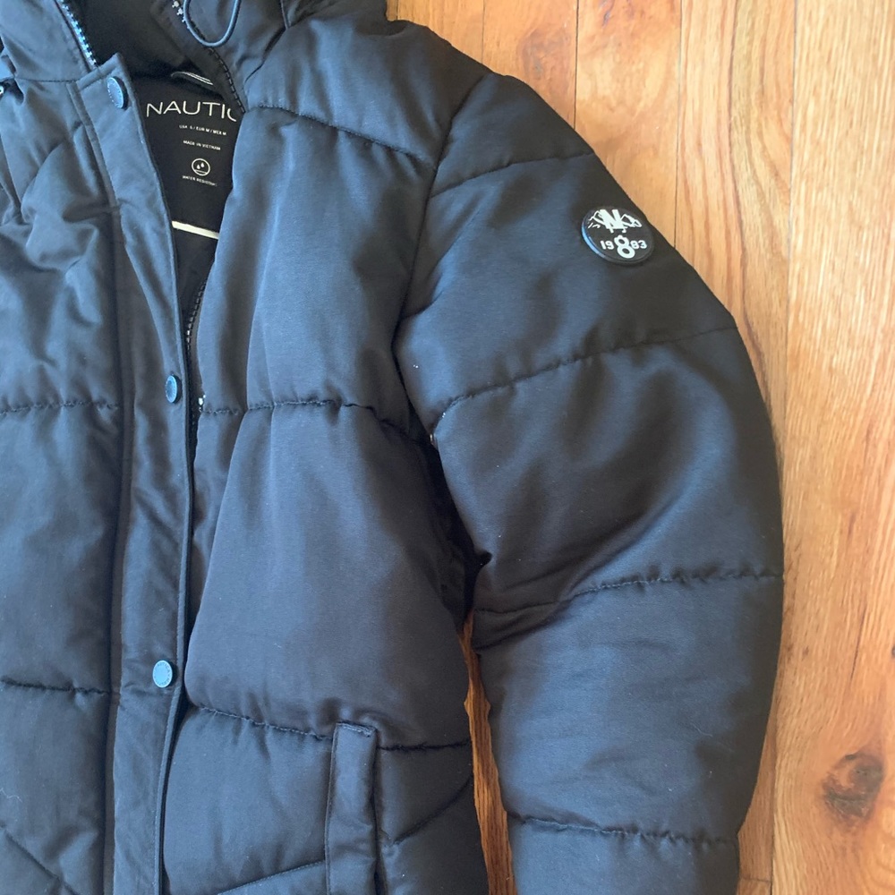 Nautica Water-Resistant Puffer Coat - Picture 4 of 5